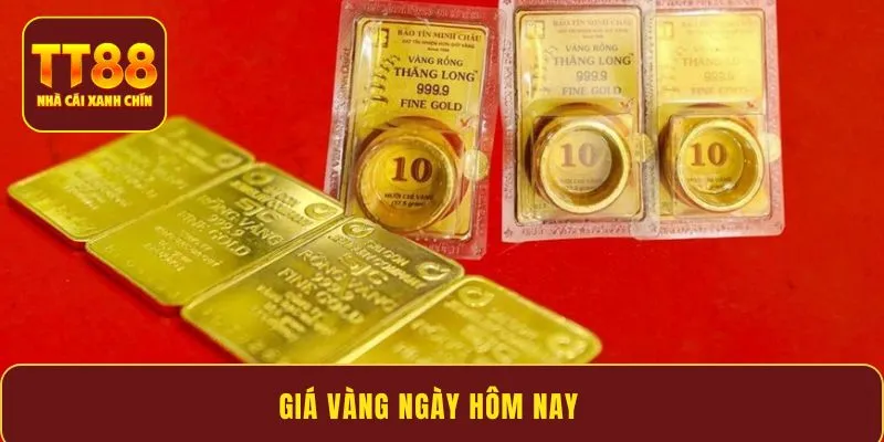 Giá vàng ngày hôm nay - Theo dõi biến động nhanh chóng