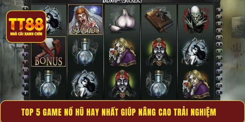 Top 5 Game Nổ Hũ Hay Nhất giúp nâng cao trải nghiệm